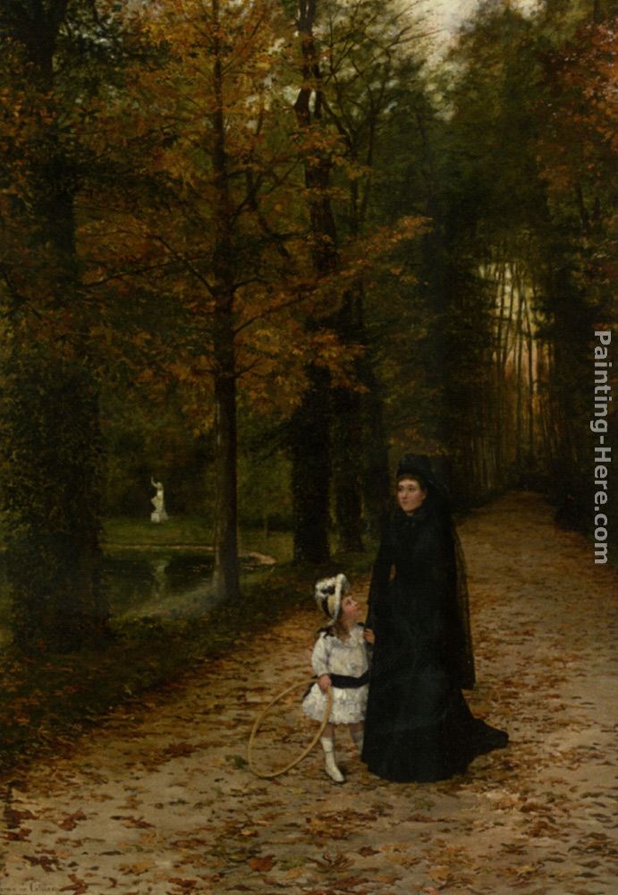 Horace de Callias La promenade dans le parc